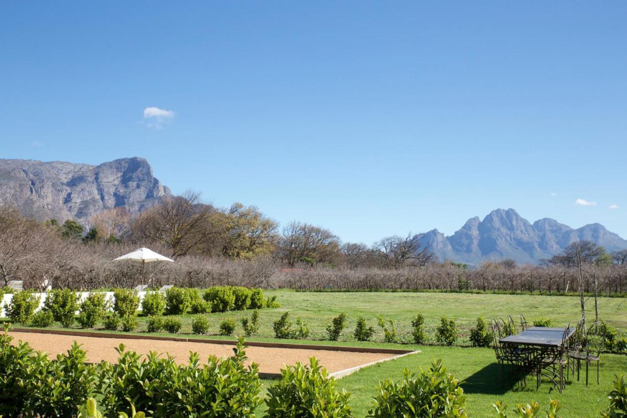 La Chataigne Wines & Guest Cottages Franschhoek Exteriér fotografie