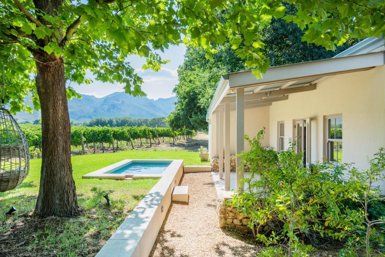 La Chataigne Wines & Guest Cottages Franschhoek Exteriér fotografie